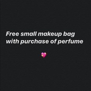 Free bag with purchase
